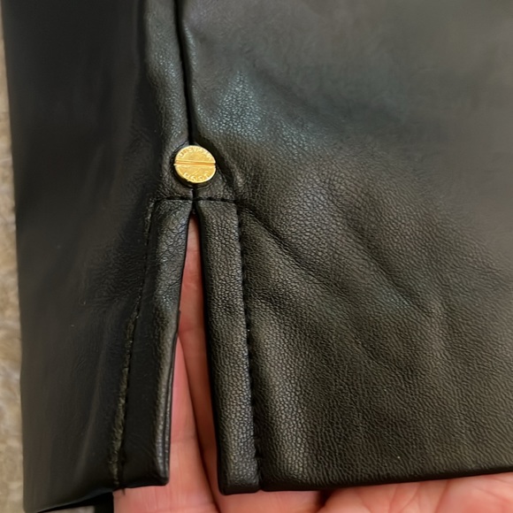 Michael Kors Faux Leather pull on pants - Picture 7 of 8